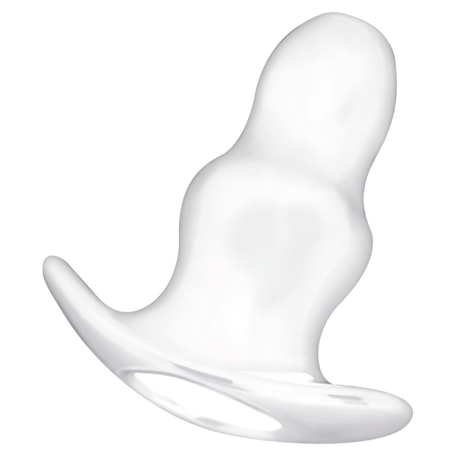 ADDICTED TOYS – DILATADOR ANAL GRANDE DE 13 CM – TRANSPARENTE