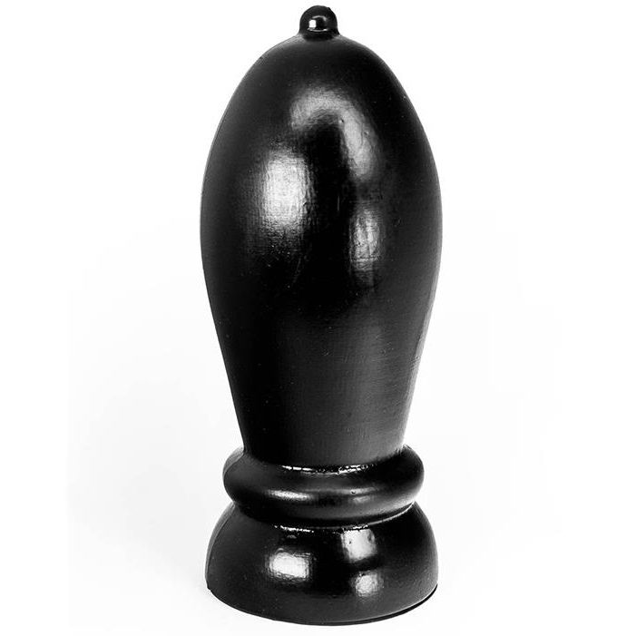HUNG SYSTEM – PLUG ROLAMENTO ANAL COR PRETO 24 CM