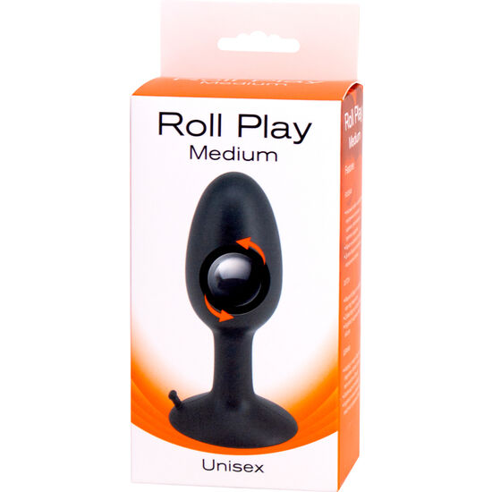 SEVEN CREATIONS – PLUGUE DE SILICONE MÉDIO ROLL PLAY DE