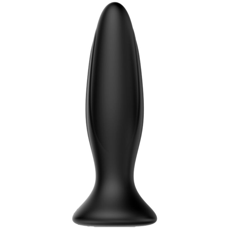 MR PLAY – PLUG ANAL VIBRADOR PRETO RECARREGVEL