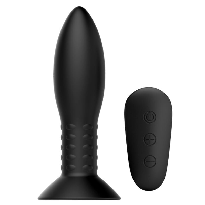 MR PLAY – PLUG COM CONTROLE REMOTO DE BOLAS ROTATIVAS PRETAS