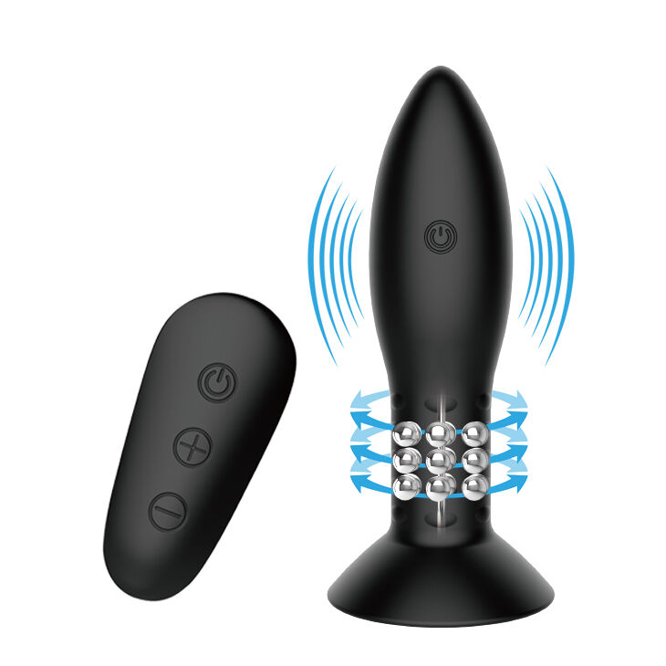 MR PLAY – PLUG COM CONTROLE REMOTO DE BOLAS ROTATIVAS PRETAS