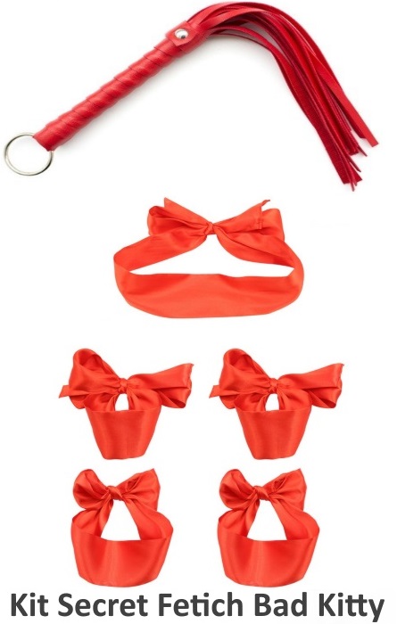 Kit Secret Fetich Bad Kitty 9 peças RF03345 - Image 6