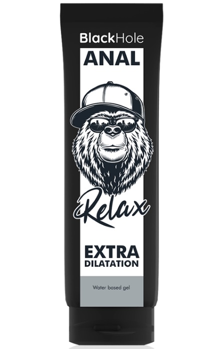 Lubricante Gel Extra Dilatação Anal Relax Black Hole 70ml RF46727
