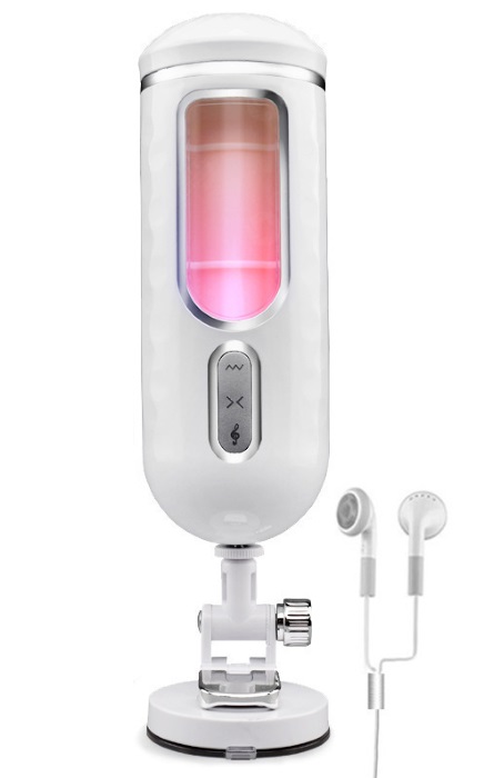 Luxury Masturbador Cup Vibração – Telescópio – Voz  RF09680