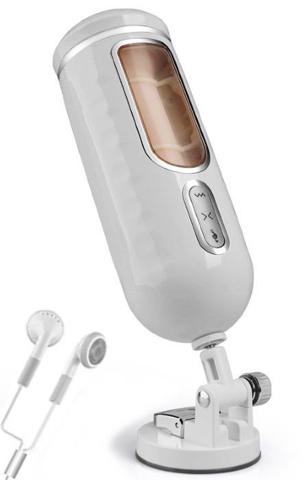 Luxury Masturbador Cup Vibração - Telescópio - Voz  RF09680 - Image 6