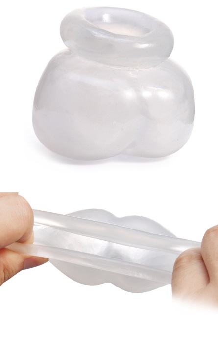 Cock Ball em Silicone Flexível White RF03103