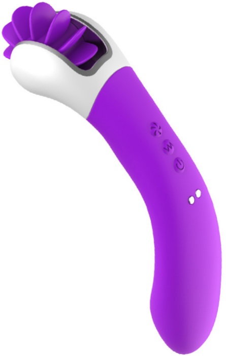Vibrador Duplo e Estimulação 12 Speeds Purple RF03019