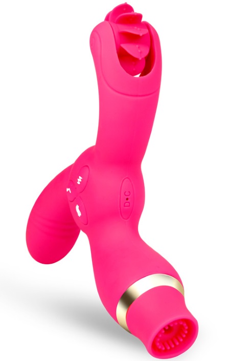 Vibrador Tripla Estimulação 7 Speeds RF03703