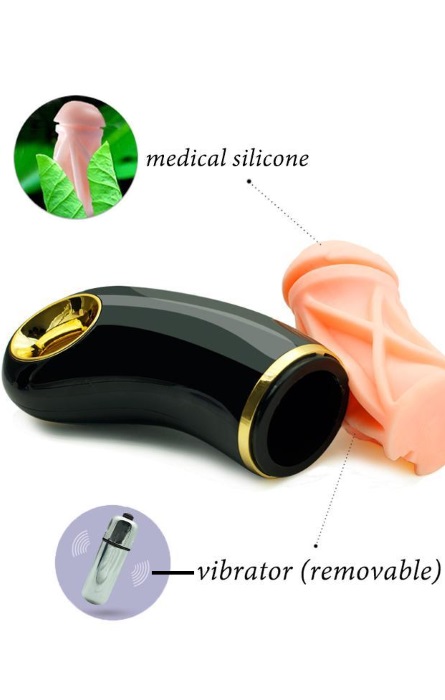 Vibrador Masturbator Vagina Cup 50 Speeds e Voz RF04107
