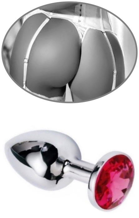 Anal Plug Brilhante Intense Red L RF08000 - Image 3