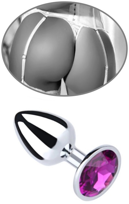 Anal Plug Brilhante Intense Purple L RF08000 - Image 4