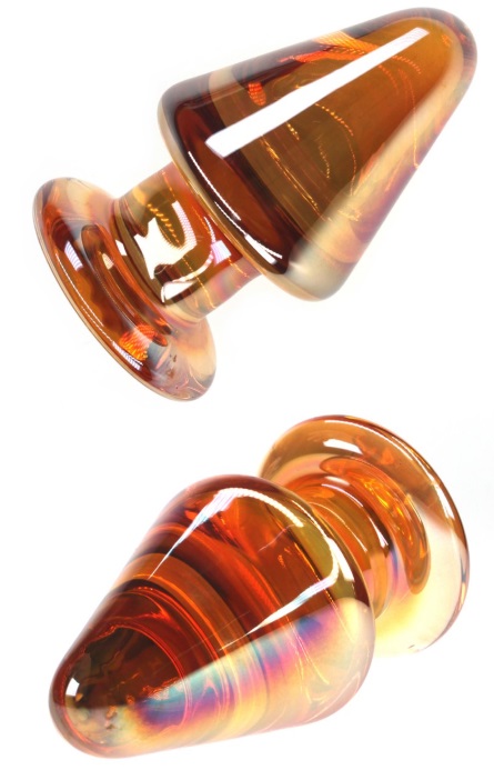 Plug Anal Cristal Gold RF08040