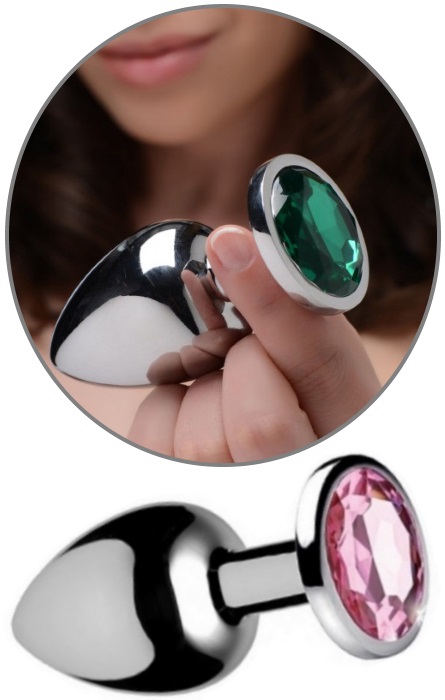Anal Plug Brilhante Intense Pink S RF08000