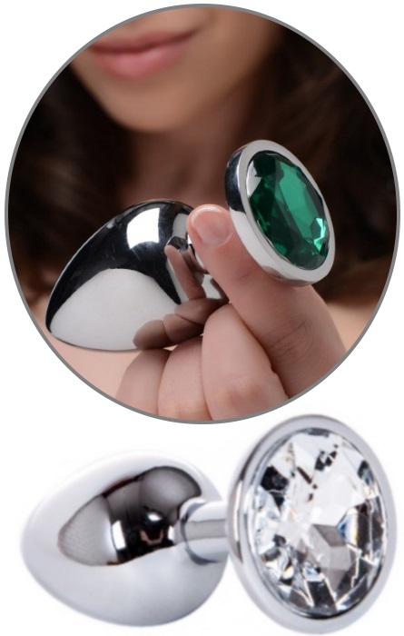 Anal Plug Brilhante Intense Cristal M RF08000