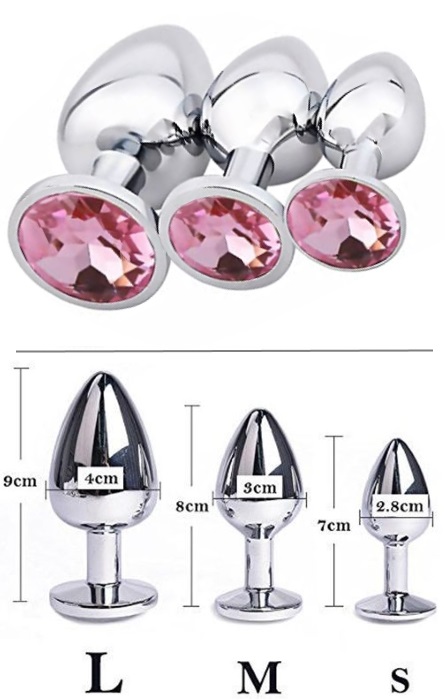 Anal Plug Brilhante Intense Pink S RF08000 - Image 6