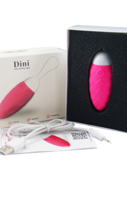 Ovo Vibrador Recarregavel 10 Speeds Pink RF02960