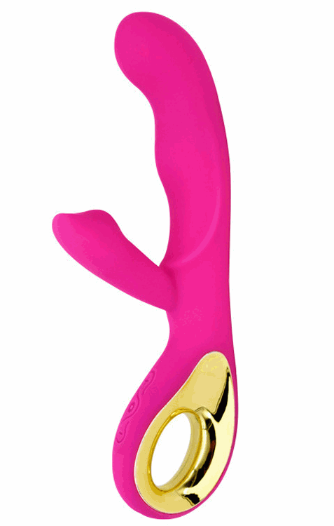 Vibrador Rabbit Recarregavel 10 Speeds Rose RF04234