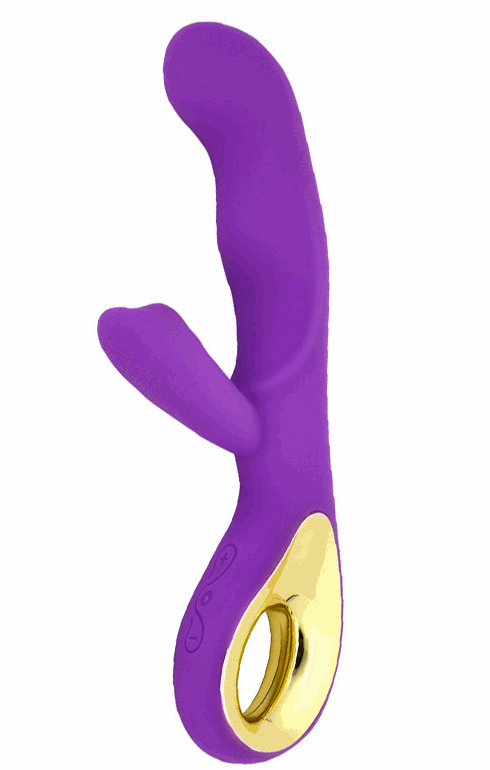 Vibrador Rabbit  Recarregavel 10 Speeds Purple RF04234