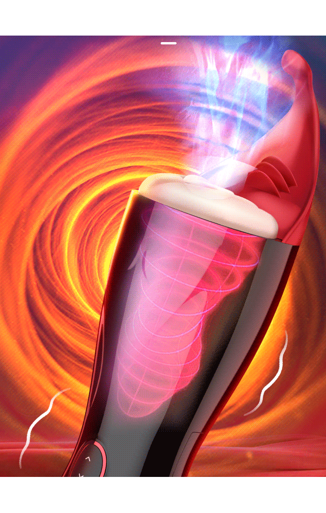 Masturbador Cup Vibração Intelegente Sucção e Som de Voz RF09690