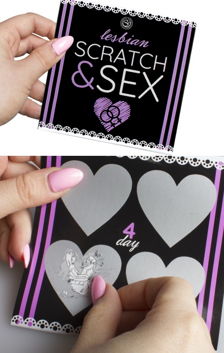 Raspadinha Jogo Erótico Secretch & Sex – Casal Lésbica RF47020