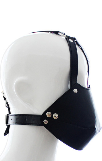 Real Leather Harness With Gag RF01030