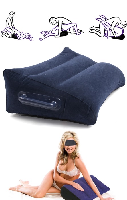 Fetish Fantasy Almofada Kama Sutra Insúflavel Blue RF08101 - Image 3