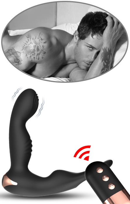 Vibrador Anal e Estimulador da Próstata 10 Speeds RF09656