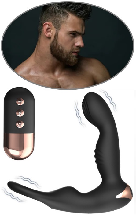 Vibrador Anal e Estimulador da Próstata 10 Speeds RF09656 - Image 2