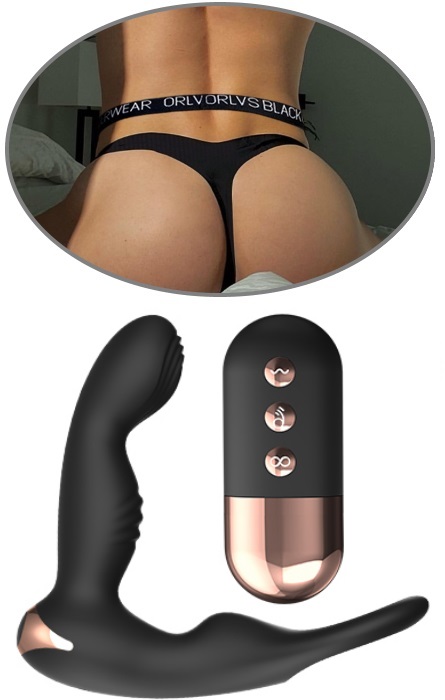 Vibrador Anal e Estimulador da Próstata 10 Speeds RF09656 - Image 5