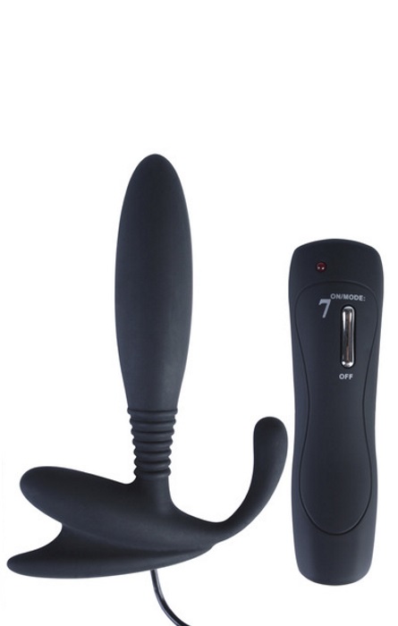 Vibrador Anal e Estimulador de Próstata 7 Speeds Black RF01828