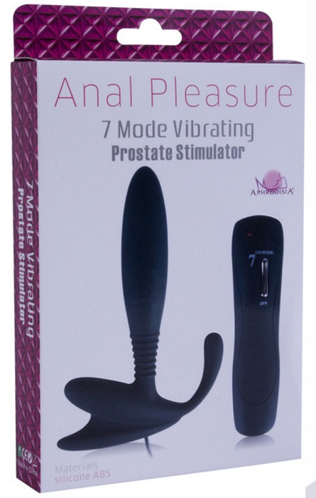 Vibrador Anal e Estimulador de Próstata 7 Speeds Black RF01828 - Image 3