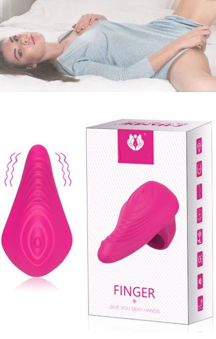 Vibrador Estimulador de Dedo Rose RF04257