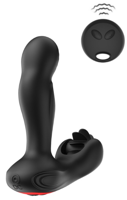 Vibrador Duplo Estimulador Oral de Clitóris e Aquecimento RF09657