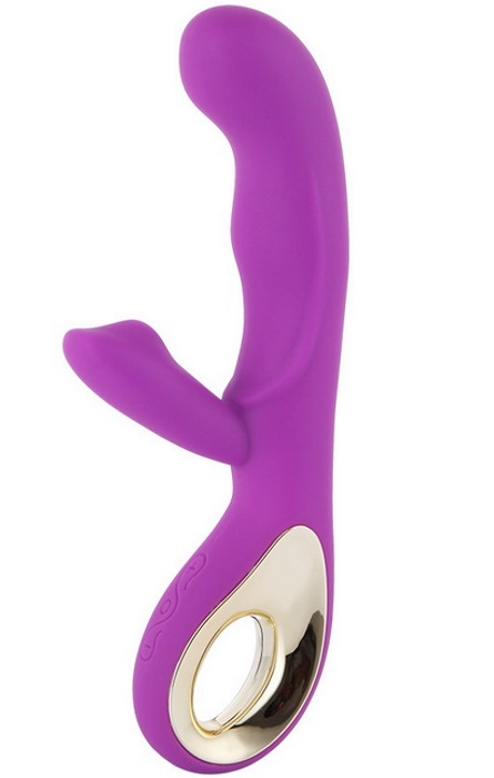 Vibrador Rabbit  Recarregavel 10 Speeds Purple RF04234