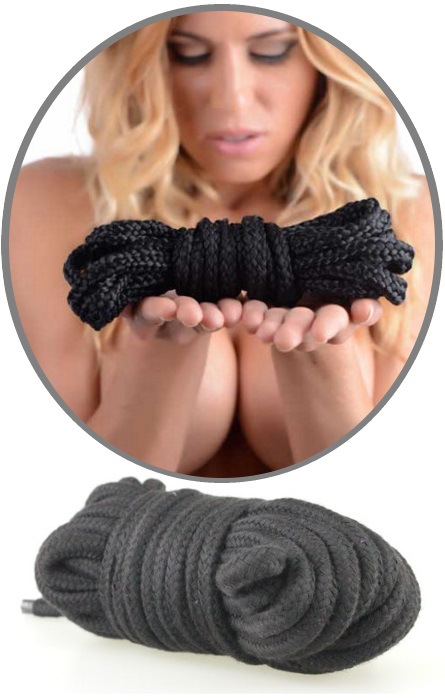 Corda Bondage Darkness 5m Black RF08080