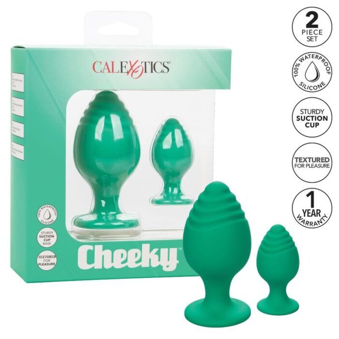 CALEXOTICS – BUTTPLUG CHEEKY VERDE