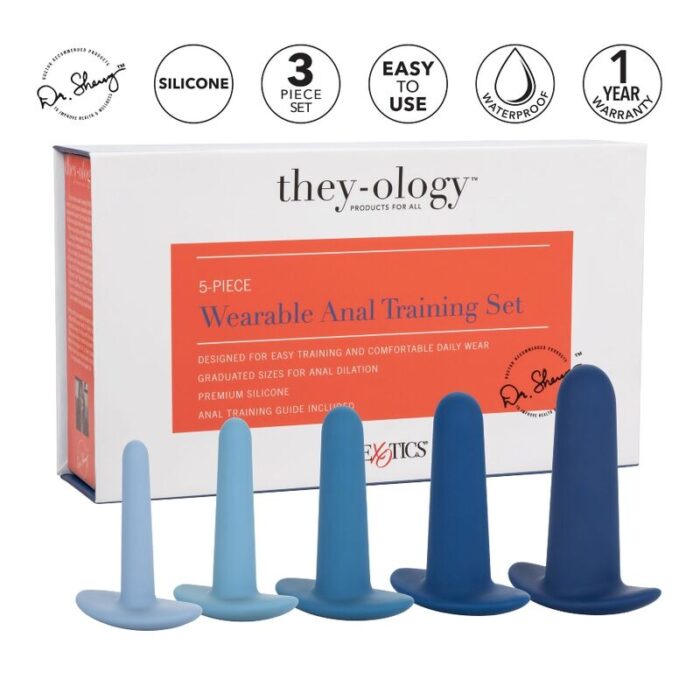 CALEXOTICS – CONJUNTO DE TREINAMENTO ANAL VESTÍVEL 5 PEAS