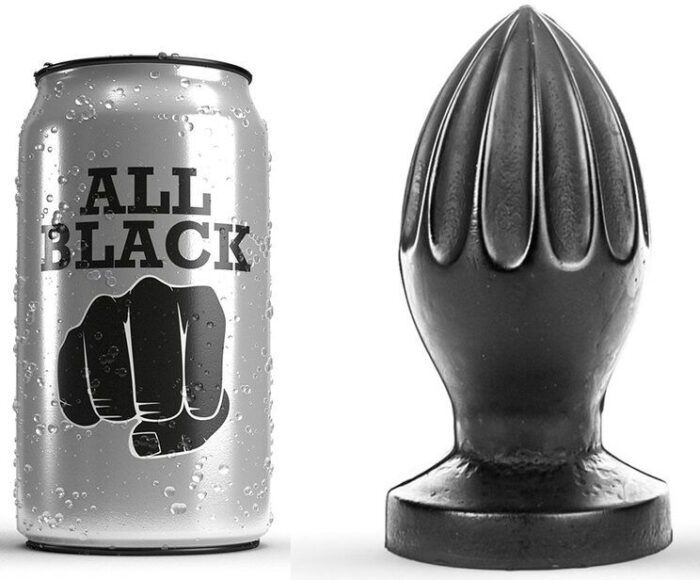 ALL BLACK – PLUG ANAL 12 CM