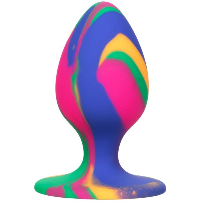 CALEXOTICS – CHEEKY MÉDIO TIE-DYE PLUG ANAL