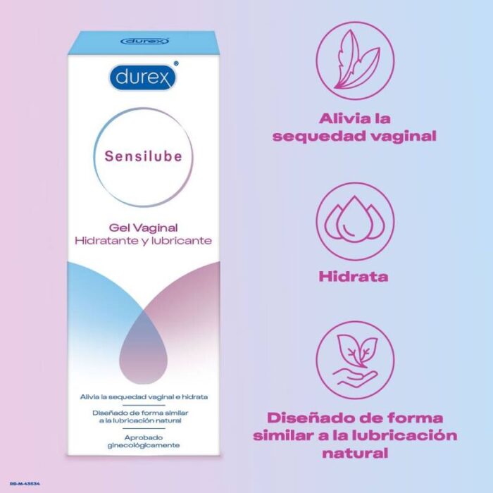 DUREX – SENSILUBE GEL LUBRIFICANTE HIDRATANTE 40 ML