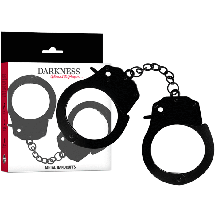 DARKNESS – ALGEMAS DE METAL PARA MOS NEGRAS
