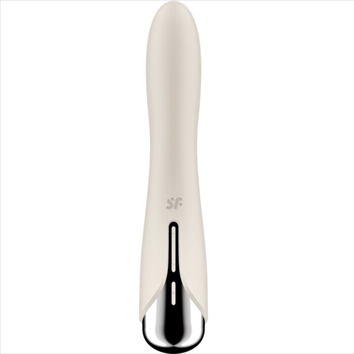 SATISFYER – VIBRADOR ROTADOR BEGE SPINNING VIBE 1 G-SPOT BEIGE