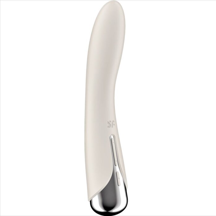 SATISFYER – VIBRADOR ROTADOR BEGE SPINNING VIBE 1 G-SPOT BEIGE