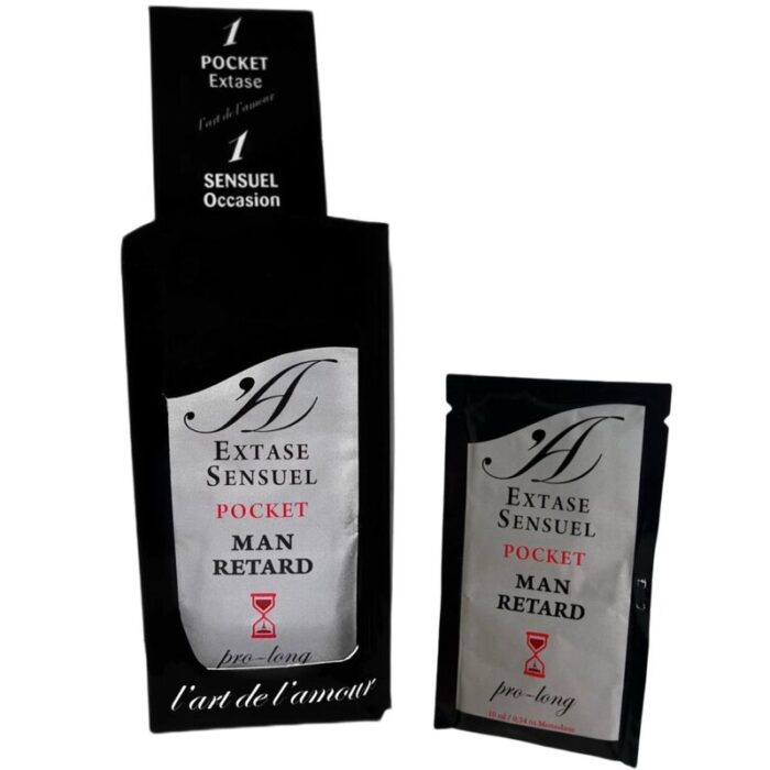 EXTASE SENSUAL – BOLSO RETARDANTE MASCULINO 10 ML