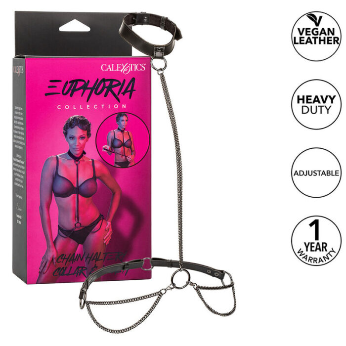 CALEXOTICS – EUPHORIA COLEIRA E TRELA DE CORRENTE