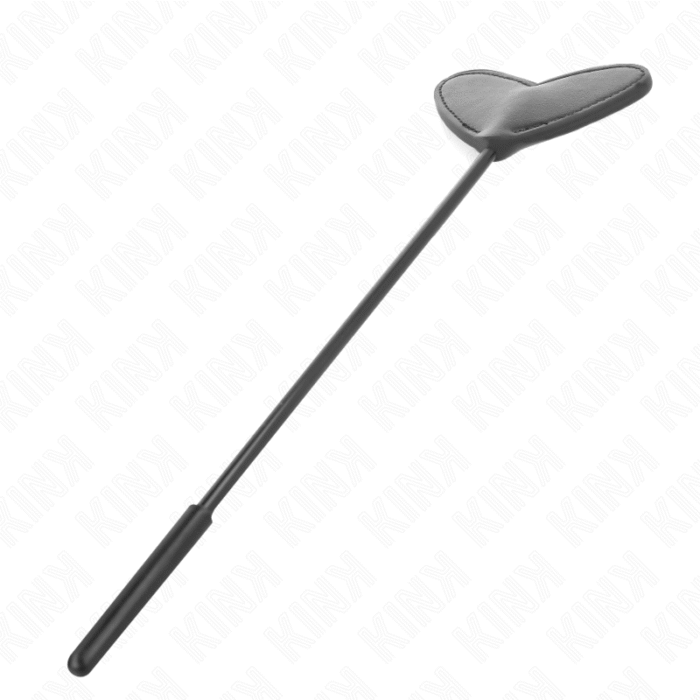 KINK – PALETA EM FORMA DE CORAÇÃO PRETO 33 X 10 CM