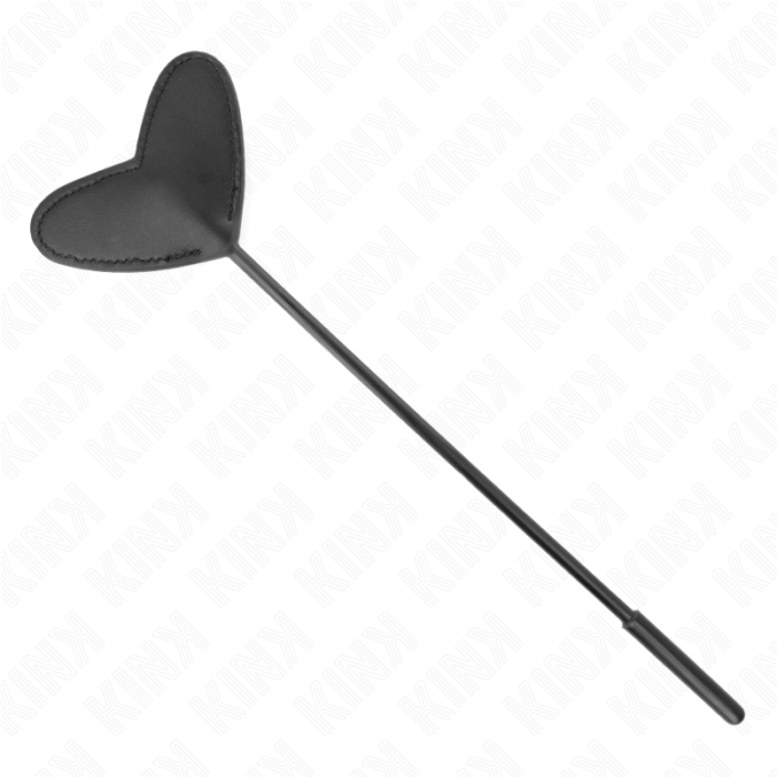 KINK – PALETA EM FORMA DE CORAÇÃO PRETO 33 X 10 CM