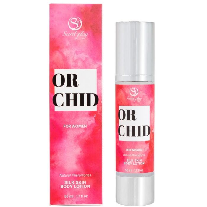 SECRETPLAY – LOÇÃO DE PELE DE SEDA DE ORQUÍDEA PARA MULHERES 50 ML