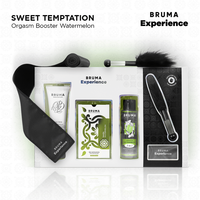 BRUMA XPERIENCE – KIT TENTAÇÃO DE MELANCIA DOCE COM POTENCIALIZADOR DE ORGASMO